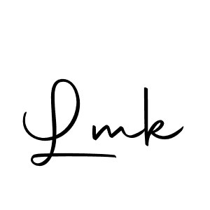 The best way (Autography-DOLnW) to make a short signature is to pick only two or three words in your name. The name Lmk include a total of six letters. For converting this name. Lmk signature style 10 images and pictures png