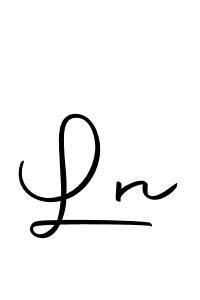 Make a beautiful signature design for name Ln. Use this online signature maker to create a handwritten signature for free. Ln signature style 10 images and pictures png