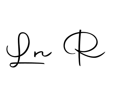 Similarly Autography-DOLnW is the best handwritten signature design. Signature creator online .You can use it as an online autograph creator for name Ln R. Ln R signature style 10 images and pictures png