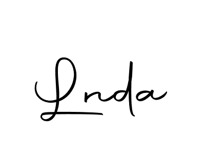 Also we have Lnda name is the best signature style. Create professional handwritten signature collection using Autography-DOLnW autograph style. Lnda signature style 10 images and pictures png