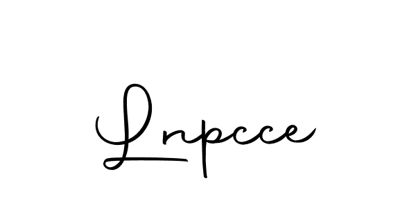 How to make Lnpcce signature? Autography-DOLnW is a professional autograph style. Create handwritten signature for Lnpcce name. Lnpcce signature style 10 images and pictures png