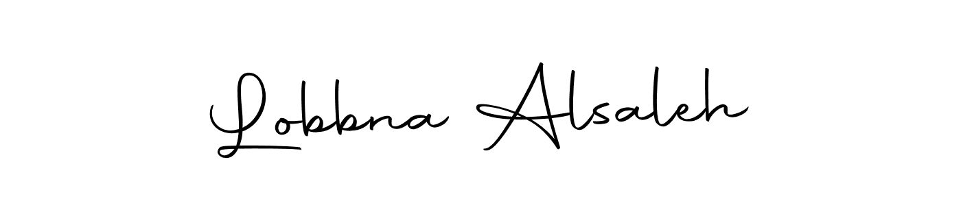 Use a signature maker to create a handwritten signature online. With this signature software, you can design (Autography-DOLnW) your own signature for name Lobbna Alsaleh. Lobbna Alsaleh signature style 10 images and pictures png