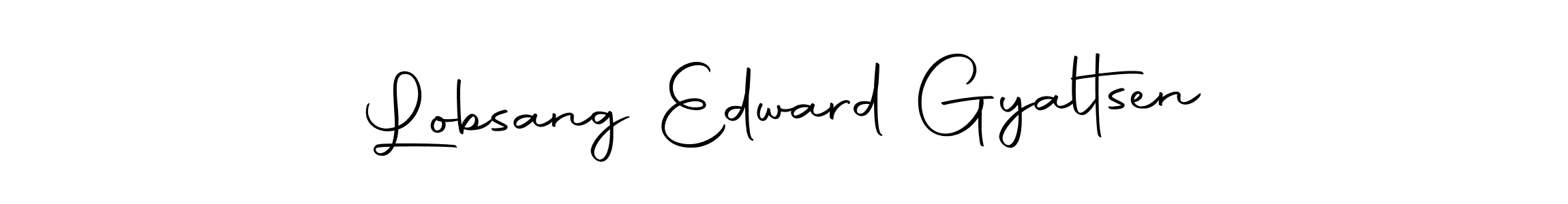 Make a beautiful signature design for name Lobsang Edward Gyaltsen. Use this online signature maker to create a handwritten signature for free. Lobsang Edward Gyaltsen signature style 10 images and pictures png