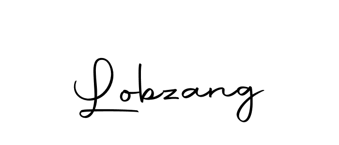 Make a beautiful signature design for name Lobzang. With this signature (Autography-DOLnW) style, you can create a handwritten signature for free. Lobzang signature style 10 images and pictures png