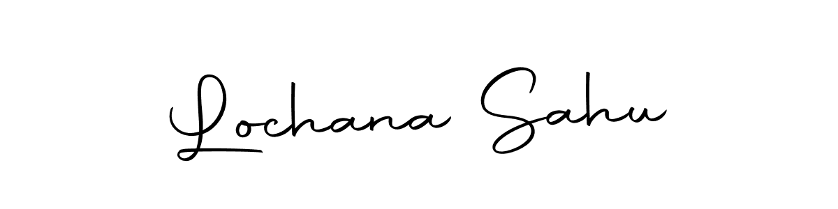 Make a beautiful signature design for name Lochana Sahu. Use this online signature maker to create a handwritten signature for free. Lochana Sahu signature style 10 images and pictures png