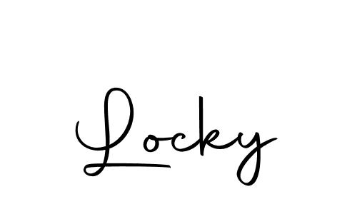 Use a signature maker to create a handwritten signature online. With this signature software, you can design (Autography-DOLnW) your own signature for name Locky. Locky signature style 10 images and pictures png