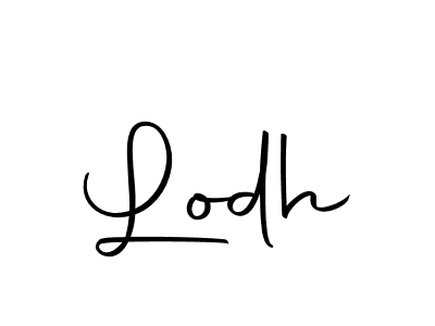 Similarly Autography-DOLnW is the best handwritten signature design. Signature creator online .You can use it as an online autograph creator for name Lodh. Lodh signature style 10 images and pictures png
