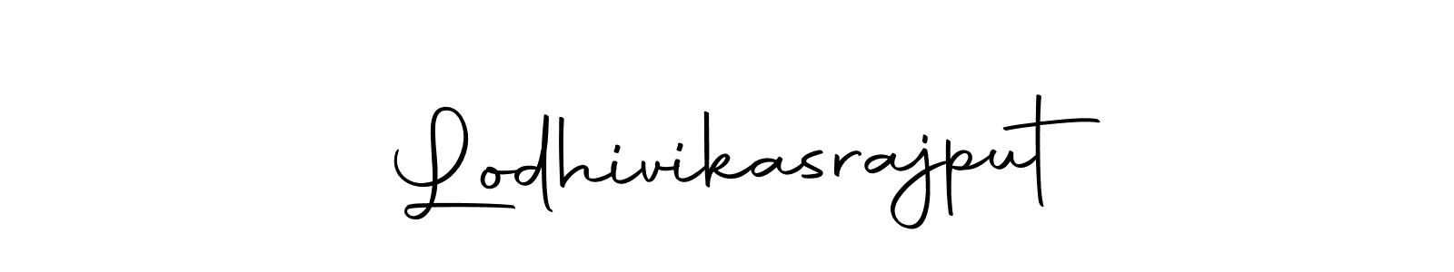 Make a short Lodhivikasrajput signature style. Manage your documents anywhere anytime using Autography-DOLnW. Create and add eSignatures, submit forms, share and send files easily. Lodhivikasrajput signature style 10 images and pictures png