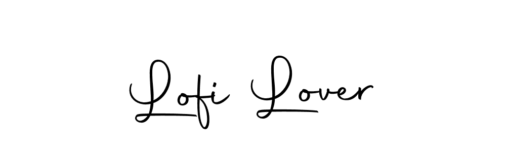 How to make Lofi Lover name signature. Use Autography-DOLnW style for creating short signs online. This is the latest handwritten sign. Lofi Lover signature style 10 images and pictures png