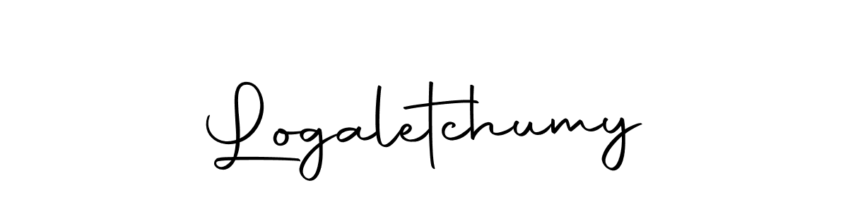 Create a beautiful signature design for name Logaletchumy. With this signature (Autography-DOLnW) fonts, you can make a handwritten signature for free. Logaletchumy signature style 10 images and pictures png