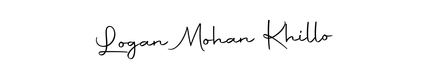 Best and Professional Signature Style for Logan Mohan Khillo. Autography-DOLnW Best Signature Style Collection. Logan Mohan Khillo signature style 10 images and pictures png