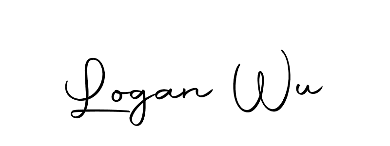 How to make Logan Wu name signature. Use Autography-DOLnW style for creating short signs online. This is the latest handwritten sign. Logan Wu signature style 10 images and pictures png