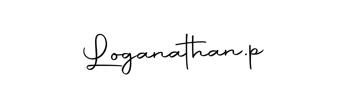 You should practise on your own different ways (Autography-DOLnW) to write your name (Loganathan.p) in signature. don't let someone else do it for you. Loganathan.p signature style 10 images and pictures png