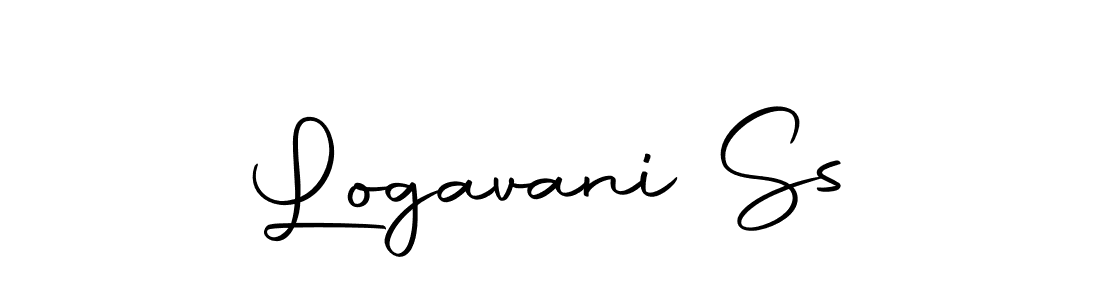 Create a beautiful signature design for name Logavani Ss. With this signature (Autography-DOLnW) fonts, you can make a handwritten signature for free. Logavani Ss signature style 10 images and pictures png