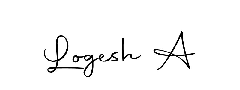 You can use this online signature creator to create a handwritten signature for the name Logesh A. This is the best online autograph maker. Logesh A signature style 10 images and pictures png