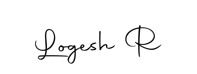 Make a beautiful signature design for name Logesh R. With this signature (Autography-DOLnW) style, you can create a handwritten signature for free. Logesh R signature style 10 images and pictures png