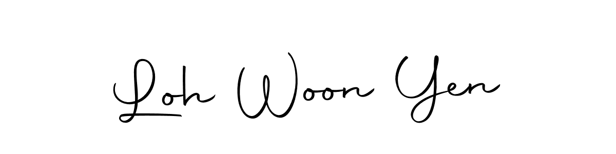 Also You can easily find your signature by using the search form. We will create Loh Woon Yen name handwritten signature images for you free of cost using Autography-DOLnW sign style. Loh Woon Yen signature style 10 images and pictures png