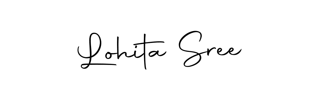 Make a short Lohita Sree signature style. Manage your documents anywhere anytime using Autography-DOLnW. Create and add eSignatures, submit forms, share and send files easily. Lohita Sree signature style 10 images and pictures png