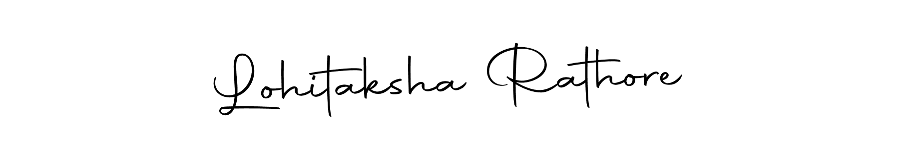 Make a beautiful signature design for name Lohitaksha Rathore. With this signature (Autography-DOLnW) style, you can create a handwritten signature for free. Lohitaksha Rathore signature style 10 images and pictures png