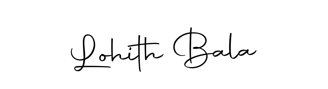 How to make Lohith Bala signature? Autography-DOLnW is a professional autograph style. Create handwritten signature for Lohith Bala name. Lohith Bala signature style 10 images and pictures png