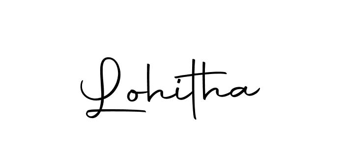 Lohitha stylish signature style. Best Handwritten Sign (Autography-DOLnW) for my name. Handwritten Signature Collection Ideas for my name Lohitha. Lohitha signature style 10 images and pictures png