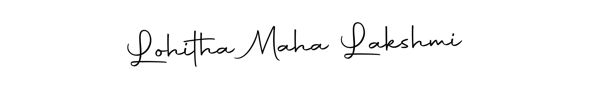 Also You can easily find your signature by using the search form. We will create Lohitha Maha Lakshmi name handwritten signature images for you free of cost using Autography-DOLnW sign style. Lohitha Maha Lakshmi signature style 10 images and pictures png