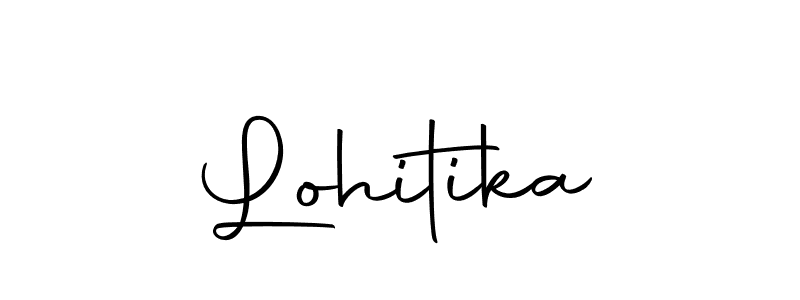 How to make Lohitika signature? Autography-DOLnW is a professional autograph style. Create handwritten signature for Lohitika name. Lohitika signature style 10 images and pictures png