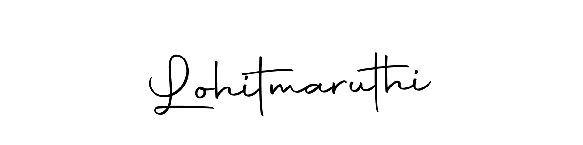 Lohitmaruthi stylish signature style. Best Handwritten Sign (Autography-DOLnW) for my name. Handwritten Signature Collection Ideas for my name Lohitmaruthi. Lohitmaruthi signature style 10 images and pictures png