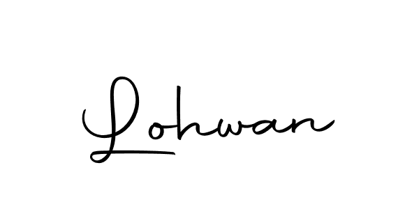 Use a signature maker to create a handwritten signature online. With this signature software, you can design (Autography-DOLnW) your own signature for name Lohwan. Lohwan signature style 10 images and pictures png