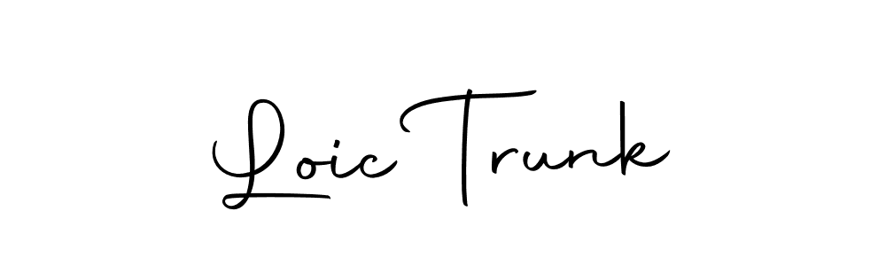 Autography-DOLnW is a professional signature style that is perfect for those who want to add a touch of class to their signature. It is also a great choice for those who want to make their signature more unique. Get Loic Trunk name to fancy signature for free. Loic Trunk signature style 10 images and pictures png