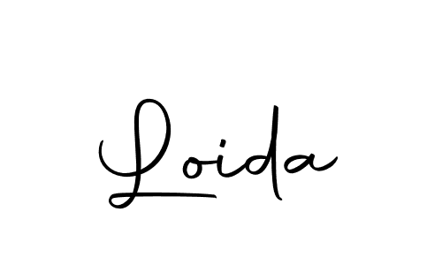 Make a beautiful signature design for name Loida. With this signature (Autography-DOLnW) style, you can create a handwritten signature for free. Loida signature style 10 images and pictures png