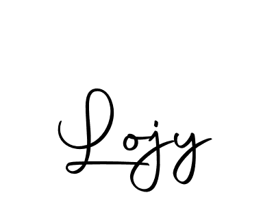 Create a beautiful signature design for name Lojy. With this signature (Autography-DOLnW) fonts, you can make a handwritten signature for free. Lojy signature style 10 images and pictures png