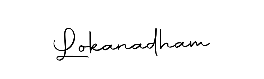 Make a short Lokanadham signature style. Manage your documents anywhere anytime using Autography-DOLnW. Create and add eSignatures, submit forms, share and send files easily. Lokanadham signature style 10 images and pictures png