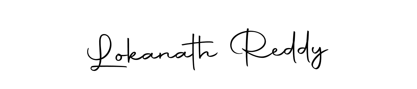 Use a signature maker to create a handwritten signature online. With this signature software, you can design (Autography-DOLnW) your own signature for name Lokanath Reddy. Lokanath Reddy signature style 10 images and pictures png