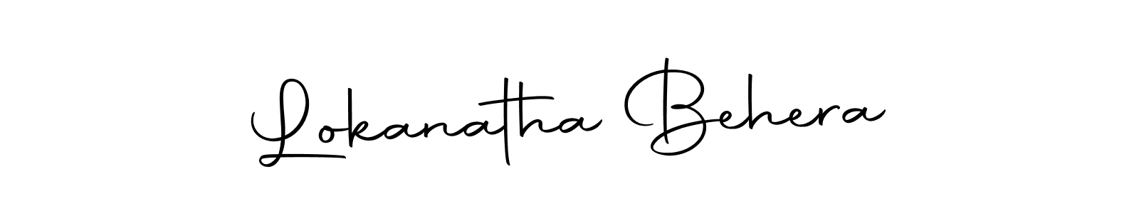 The best way (Autography-DOLnW) to make a short signature is to pick only two or three words in your name. The name Lokanatha Behera include a total of six letters. For converting this name. Lokanatha Behera signature style 10 images and pictures png