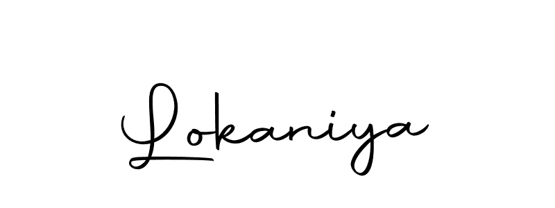 How to Draw Lokaniya signature style? Autography-DOLnW is a latest design signature styles for name Lokaniya. Lokaniya signature style 10 images and pictures png