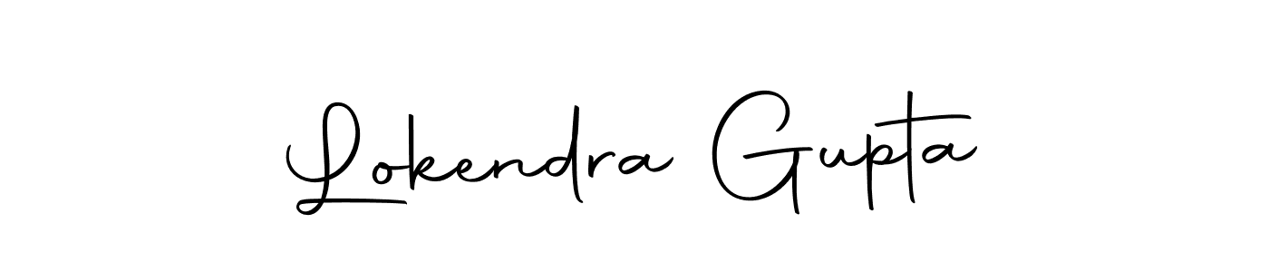 Make a short Lokendra Gupta signature style. Manage your documents anywhere anytime using Autography-DOLnW. Create and add eSignatures, submit forms, share and send files easily. Lokendra Gupta signature style 10 images and pictures png