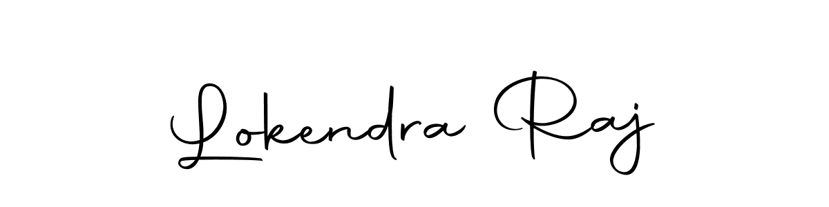 Design your own signature with our free online signature maker. With this signature software, you can create a handwritten (Autography-DOLnW) signature for name Lokendra Raj. Lokendra Raj signature style 10 images and pictures png