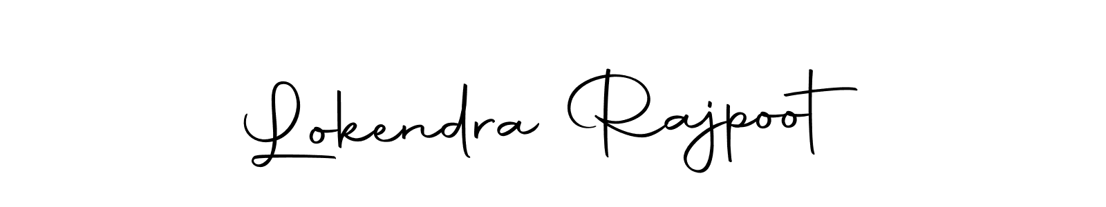Also we have Lokendra Rajpoot name is the best signature style. Create professional handwritten signature collection using Autography-DOLnW autograph style. Lokendra Rajpoot signature style 10 images and pictures png