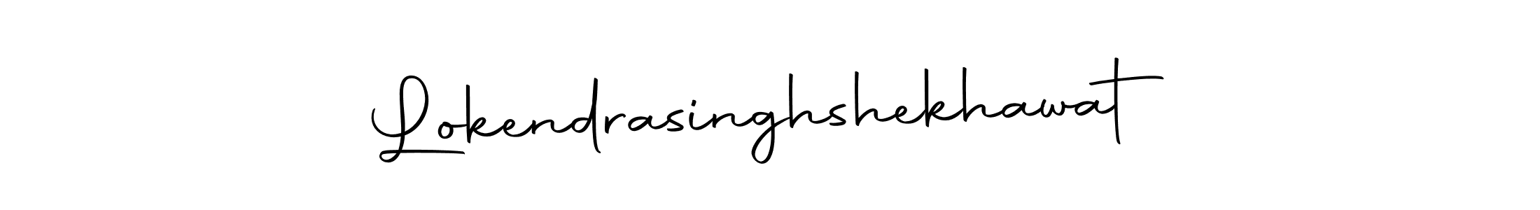 The best way (Autography-DOLnW) to make a short signature is to pick only two or three words in your name. The name Lokendrasinghshekhawat include a total of six letters. For converting this name. Lokendrasinghshekhawat signature style 10 images and pictures png