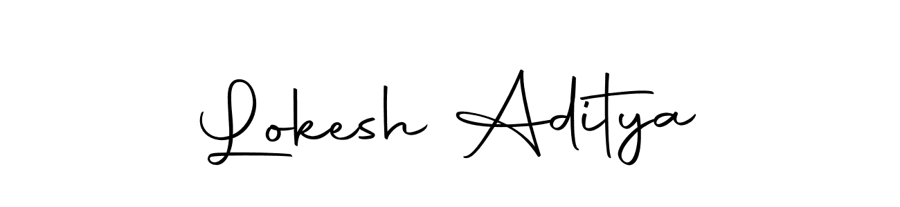 This is the best signature style for the Lokesh Aditya name. Also you like these signature font (Autography-DOLnW). Mix name signature. Lokesh Aditya signature style 10 images and pictures png