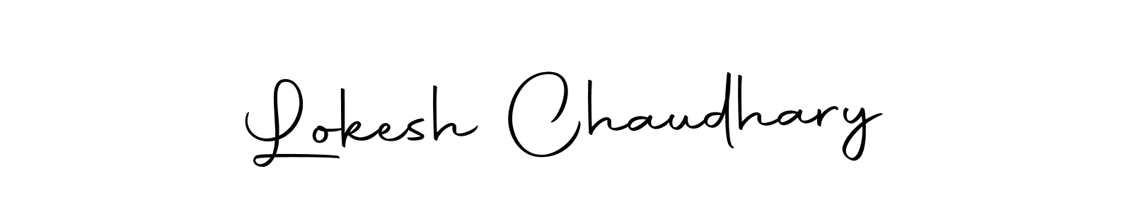 Make a beautiful signature design for name Lokesh Chaudhary. Use this online signature maker to create a handwritten signature for free. Lokesh Chaudhary signature style 10 images and pictures png