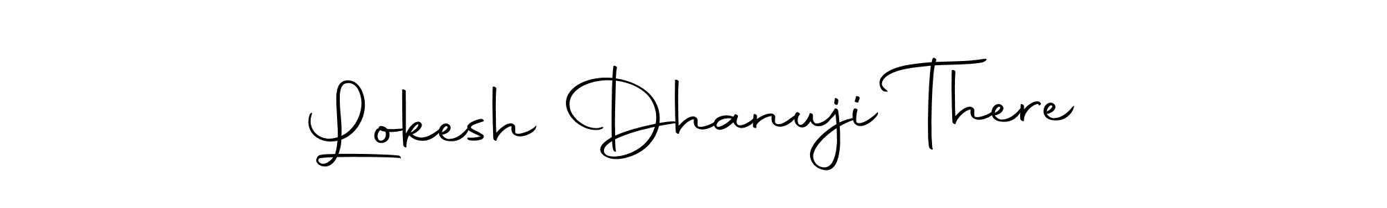 You can use this online signature creator to create a handwritten signature for the name Lokesh Dhanuji There. This is the best online autograph maker. Lokesh Dhanuji There signature style 10 images and pictures png