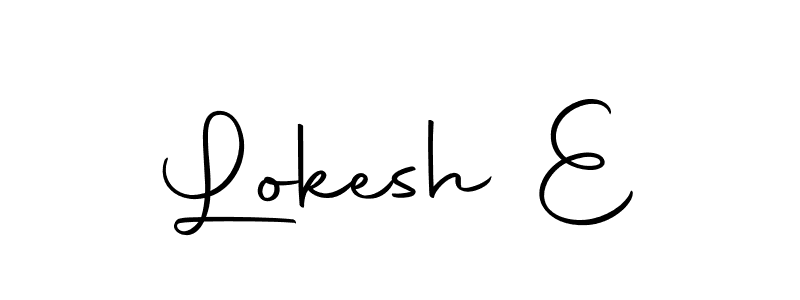 Make a beautiful signature design for name Lokesh E. Use this online signature maker to create a handwritten signature for free. Lokesh E signature style 10 images and pictures png