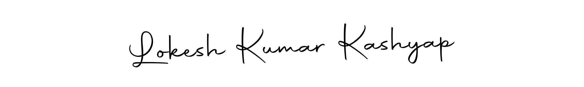 Make a beautiful signature design for name Lokesh Kumar Kashyap. Use this online signature maker to create a handwritten signature for free. Lokesh Kumar Kashyap signature style 10 images and pictures png