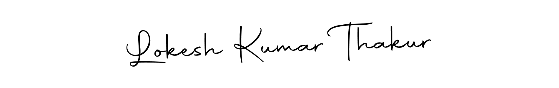 How to make Lokesh Kumar Thakur signature? Autography-DOLnW is a professional autograph style. Create handwritten signature for Lokesh Kumar Thakur name. Lokesh Kumar Thakur signature style 10 images and pictures png