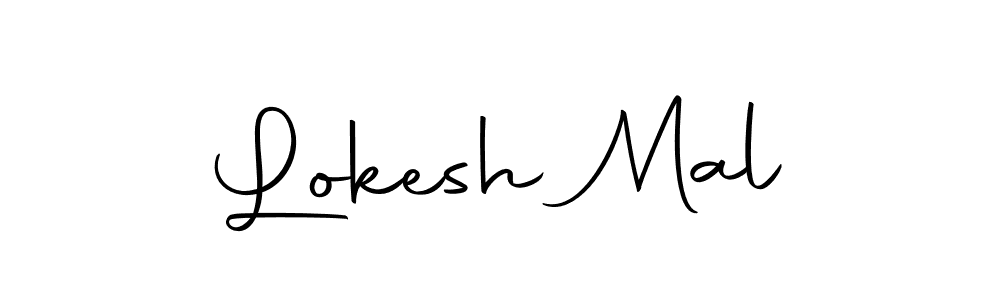 Also we have Lokesh Mal name is the best signature style. Create professional handwritten signature collection using Autography-DOLnW autograph style. Lokesh Mal signature style 10 images and pictures png