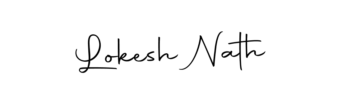The best way (Autography-DOLnW) to make a short signature is to pick only two or three words in your name. The name Lokesh Nath include a total of six letters. For converting this name. Lokesh Nath signature style 10 images and pictures png