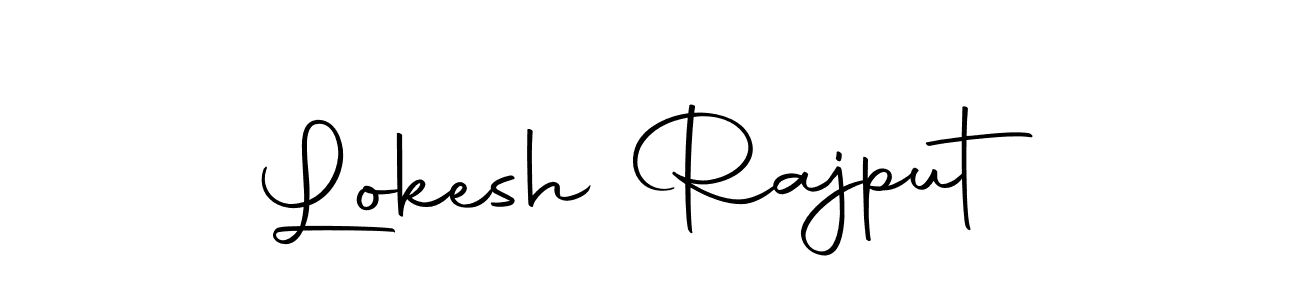 Make a beautiful signature design for name Lokesh Rajput. With this signature (Autography-DOLnW) style, you can create a handwritten signature for free. Lokesh Rajput signature style 10 images and pictures png