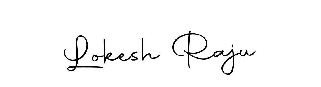 Make a beautiful signature design for name Lokesh Raju. With this signature (Autography-DOLnW) style, you can create a handwritten signature for free. Lokesh Raju signature style 10 images and pictures png